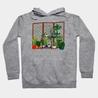 Mid Century Plant Hoodie